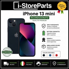 IPHONE 13 MINI RICONDIZIONATO 128GB GRADO A+++ NERO ORIGINALE APPLE RIGENERATO