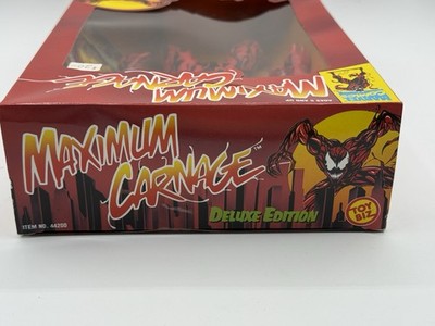 MAXIMUM Carnage Marvel Comics Deluxe Edition Action Figure 10 Inch