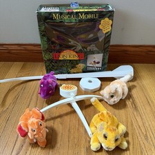 Vintage '90s The Lion King Musical Mobile Baby Plush Room Decor
