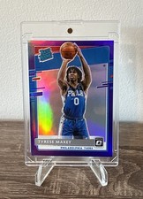 2020-21 Panini Donruss Optic - Rated Rookie Tyrese Maxey #171 Purple Prizm (RC)