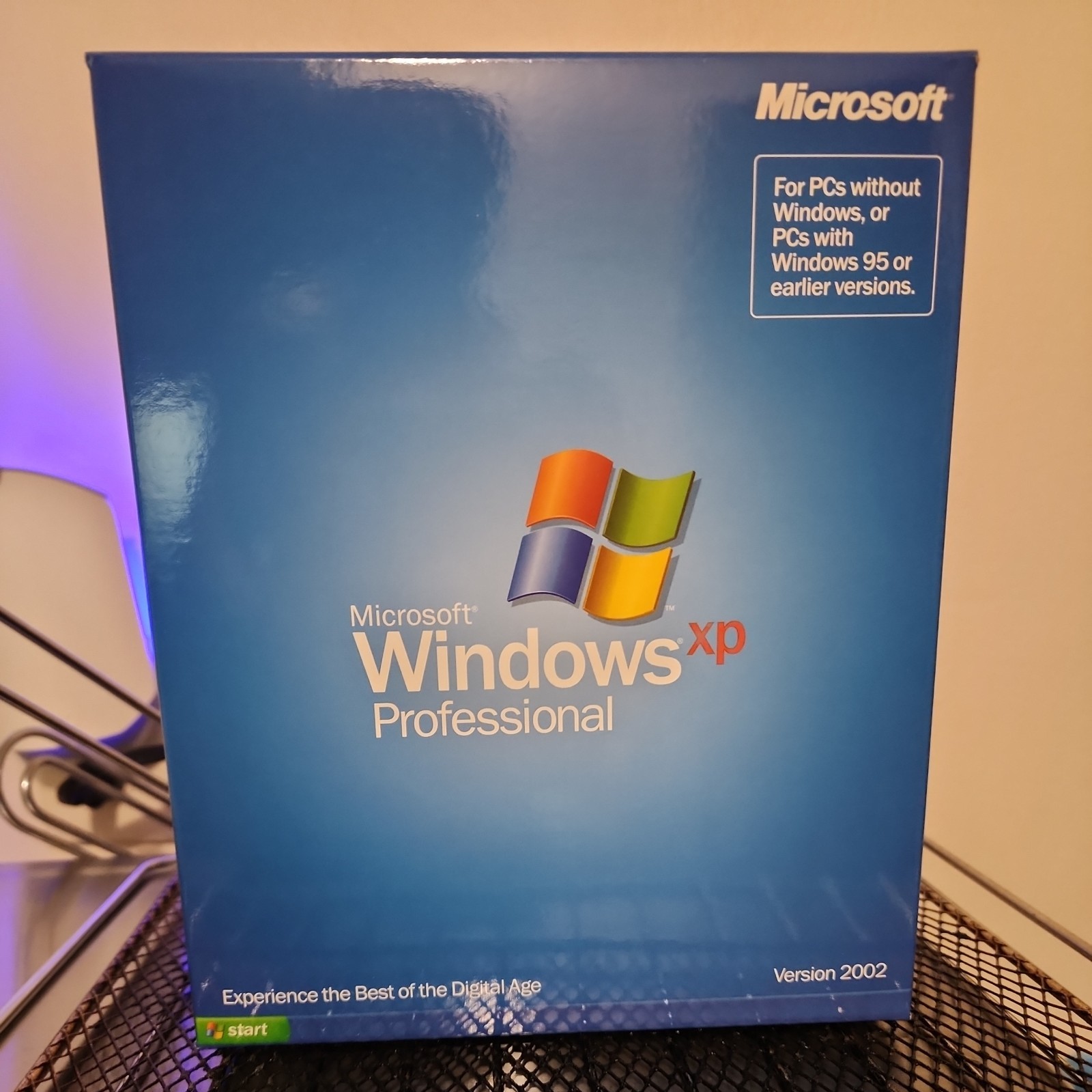 Microsoft Windows XP Professional 2002 Full Retail Box Version  - NEW SEALED