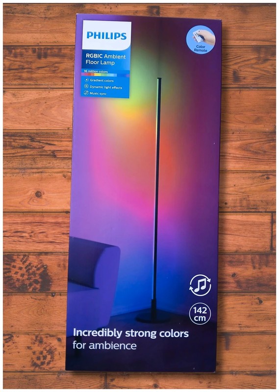 Lampada da terra Philips 140 cm - nuova con scatola
