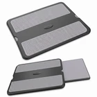 Portable Laptop Lap Desk with Retractable Mouse Pad Tray for 15.6 Inch Notebooks