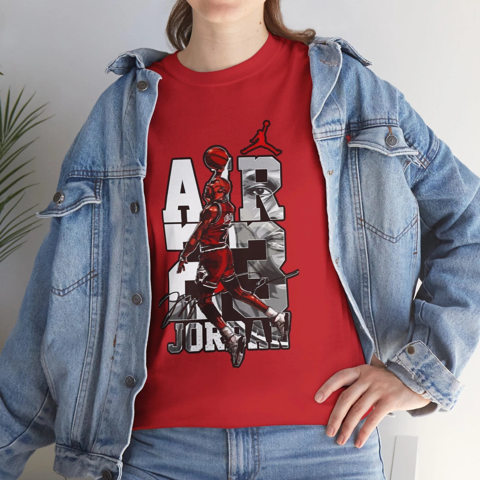 Michael Jordan Graphic T-Shirt | Vintage Sportswear