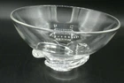 Vtg Steuben Glass USA 7" blown glass ART Swirl Spiral base Signed by Don Pollard