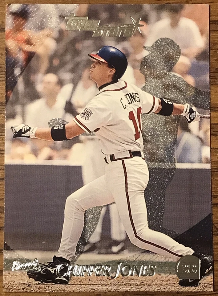 Chipper Jones 2000 Topps Stars Card #47 Atlanta Braves MLB HOF Free Shipping - Image 3 of 3