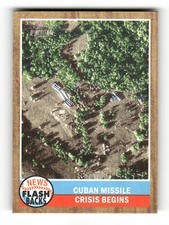Cuban Missile Crisis Begins 2011 Topps Heritage News Flashbacks #NF-1