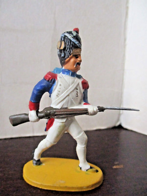 Figurine Soldat Voltigeur Tireur Premier Empire - Échelle 1/32 (60mm) - Marque JIM, Parfait état