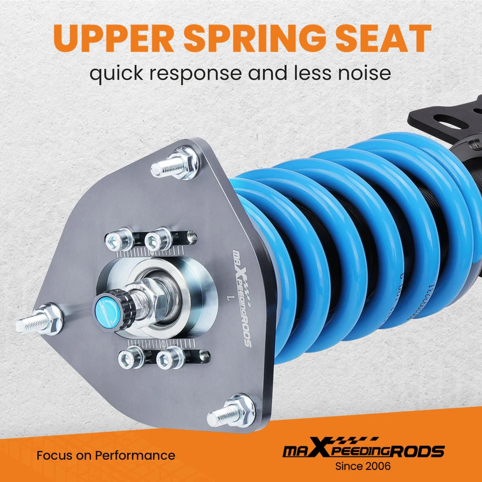 24 Ways Damper Lowering Coilovers For Subaru Forester SF 1998-2002 Twin Tube - image 3 of 4