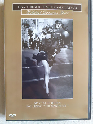 DVD TINA TURNER- LIVE IN AMSTERDAM - Wildest Dreams Tour NEUWERTIG