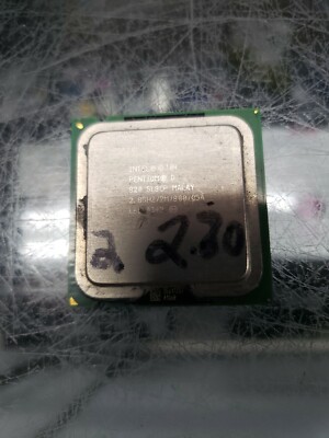 USED Intel Pentium D 820 SL8CP Malay 2.8GHZ/2M/800/05A FREE SHIPPING