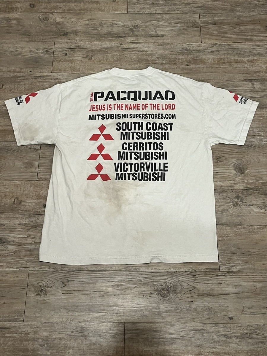VTG Deadstock Mitsubishi Team Pacquiao Jesus is The Name Of The 