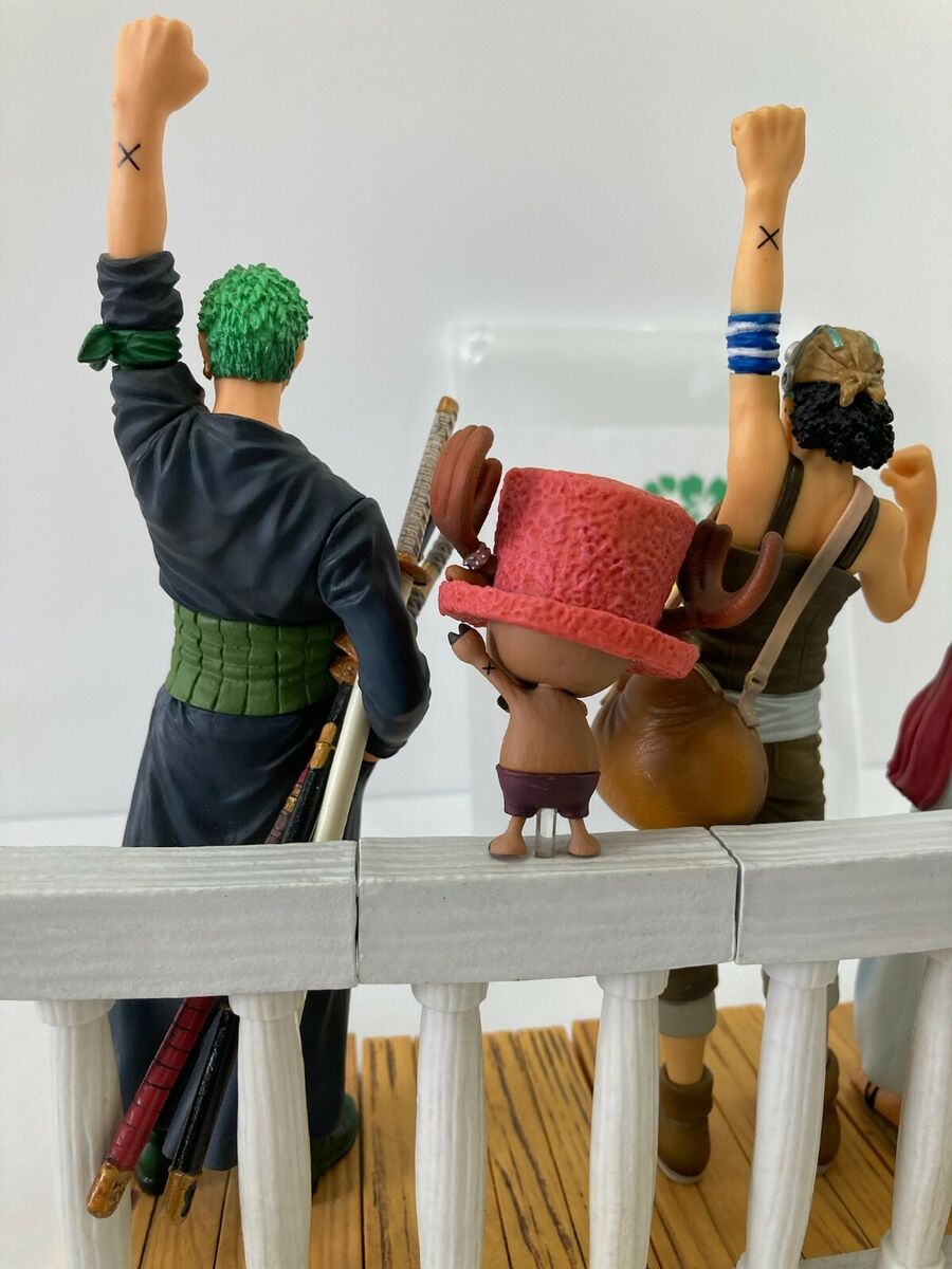 One Piece DRAMATIC SHOWCASE 1st season vol.1 figures All 6 One Piece DRAMATIC SHOWCASE 1st season vol.1 figures All 6