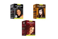 10 x Color Mate Herbal Base Powder Hair color 15gm Each  10 x 15gm 