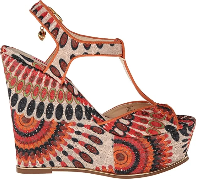 Betsey johnson shop taryn wedge sandal