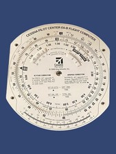 Cessna Pilot Center E6-B Flight Computer Test Standard Plotter VTG 1998