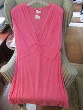 FRESH PRODUCE ELEGANT  STYLISH TWIST FRONT DRESS ON TROPICAL PUNCH  L 