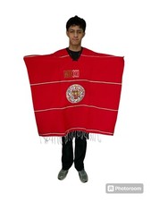 MEXICAN PONCHO , MEXICO , world cup soccer , SARAPE PONCHO , ONE SIZE , AZTECA ,