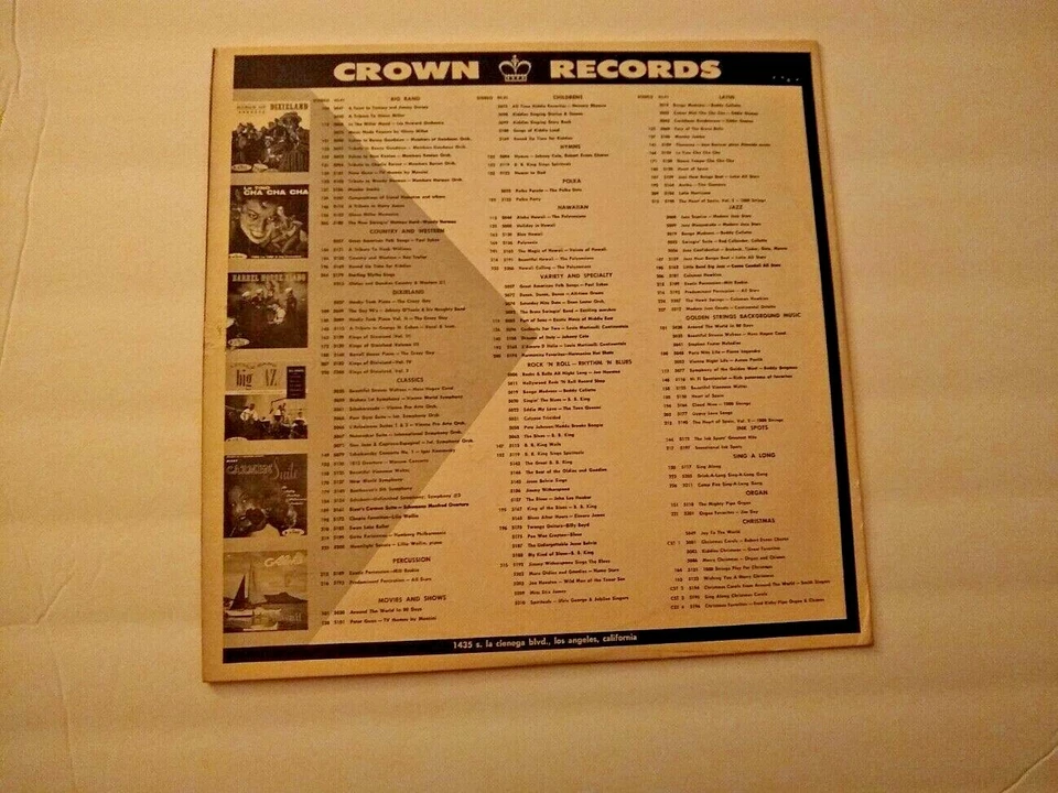 Charlie Owens and The Sensational Ink Spots VINYL LP Record #CST 217 - Image 2 of 4