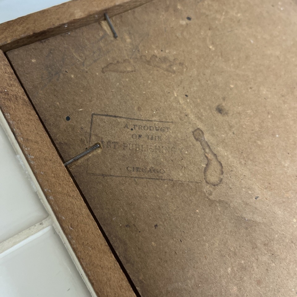 Picture Old Vintage Frame With Blue Jays eBay