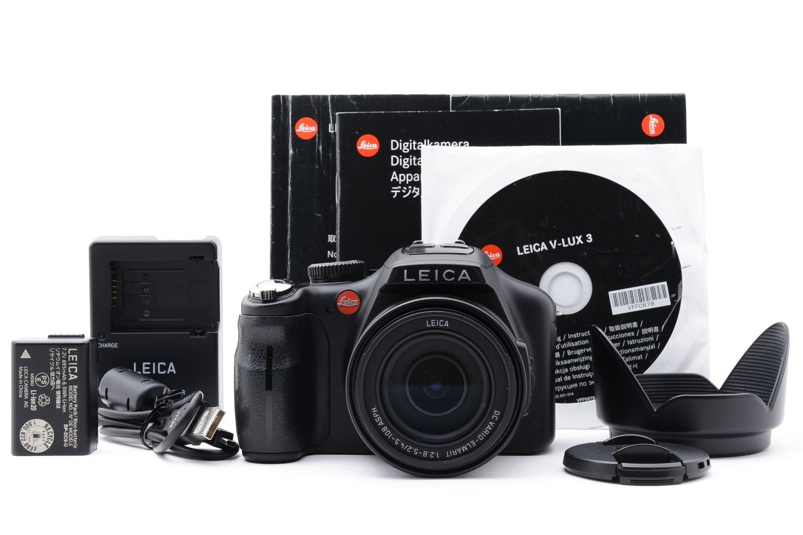 Leica V-Lux 3 12.1MP Digital Camera in Near Mint Condition Imported From Japan