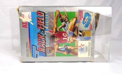 Atari 2600 400 800 XL Schutzhülle [A4] - Track & Field - 1 Stück - no game!