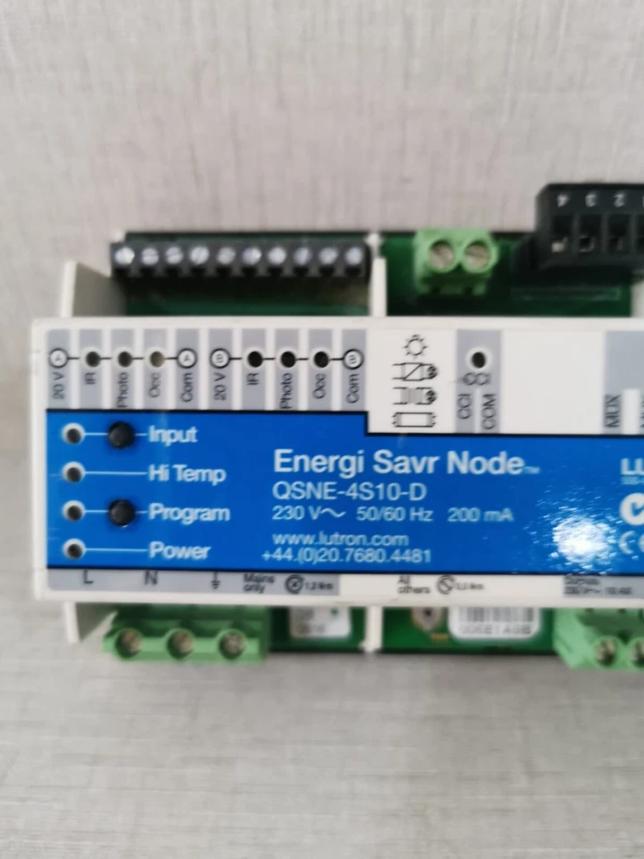 LUTRON QSNE-4S10-D Energi Savr Node Controller 230V 50/60Hz 200mA -W/O ACCS. - Image 3 of 4