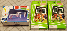 VTG 90s Subbuteo Soccer Table Game lot - 2 Teams 63393 63472 and Eruo 96 Goals