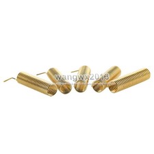 10x 433MHz Gold-plated Helical Coil Spring Antenna For Wireless Communication