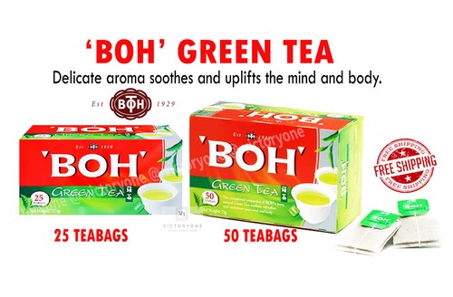 Buy Boh Tea Malaysia S Most Popular Tea Brand Since 1929 Green Tea Bag Must Try It Online In Indonesia 223369193507