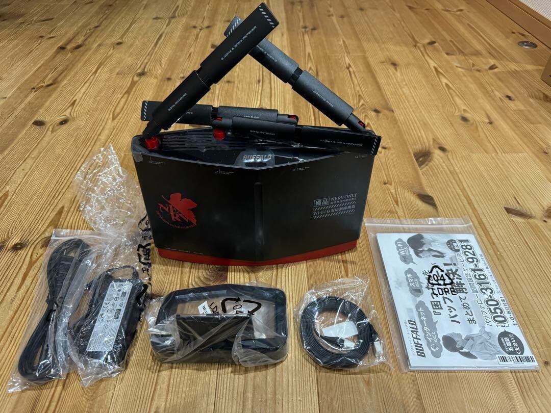 BUFFALO WiFi Wireless LAN Router Evangelion WXR-5950AX12/EVA BUFFALO WiFi Wireless LAN Router Evangelion WXR-5950AX12/EVA