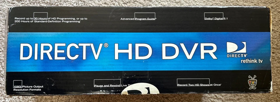 DirecTV HD DVR TiVo HR10-250 Digital Satellite Receiver with Remote - Image 2 of 4