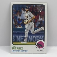 2022 Topps Heritage High Number Baseball Joe Perez Base RC #572 Houston Astros