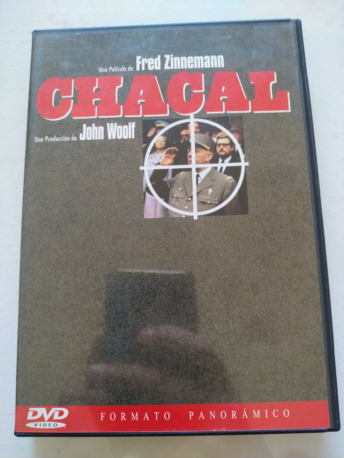 Chacal John Wolf Fred Zinnemann - DVD Region 2 Spanish English - Am
