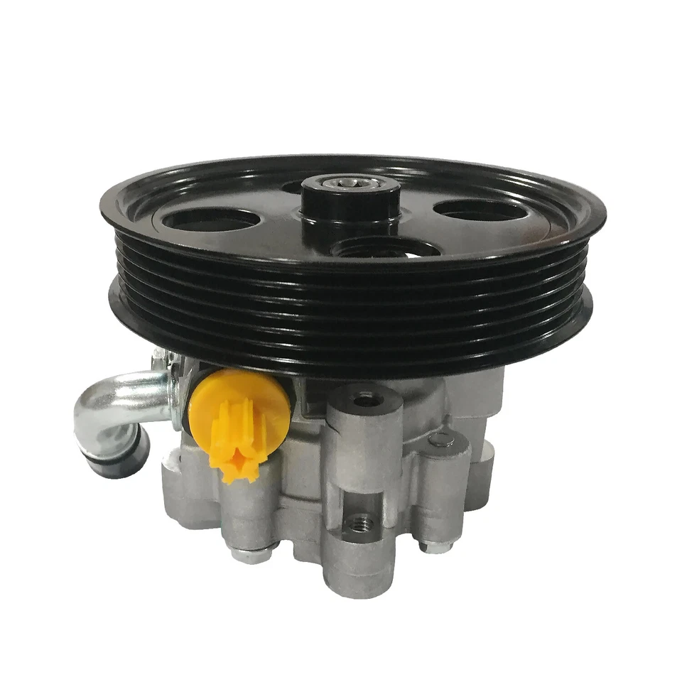 Bomba de dirección asistida con polea para 01-07 Chrysler Town & Country Dodge Caravan Foto 4 de 4