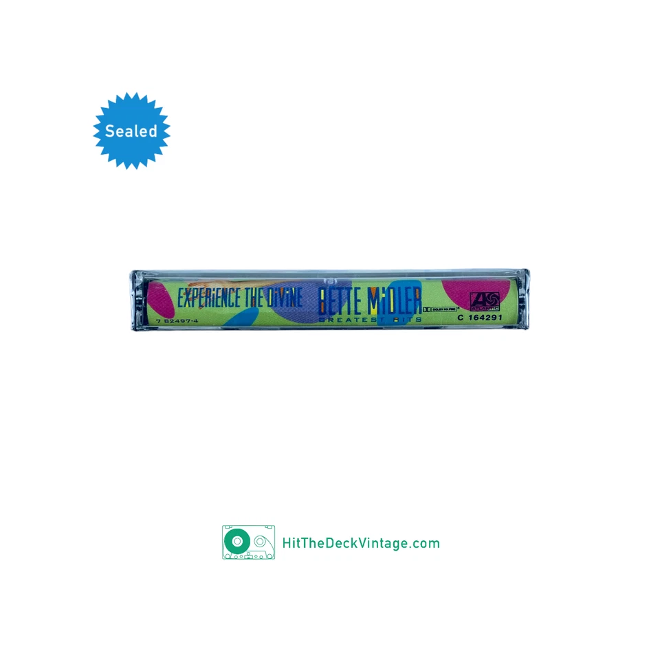 Bette Midler - Experience The Divine Greatest Hits Cassette Tape (1993) SEALED - Image 3 of 3