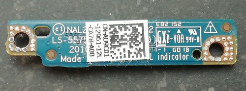 Dell Latitude E6410 LED Indicator Board LS-5575P A09C01 - Afbeelding 2 van 2