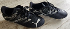 Puma Black Silver Mist Fußballschuhe Junior Größe US 2,5