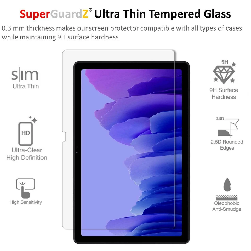 Tempered Glass Screen Protector Guard For Samsung Galaxy Tab A7 10.4 (2020) - Image 3 of 4