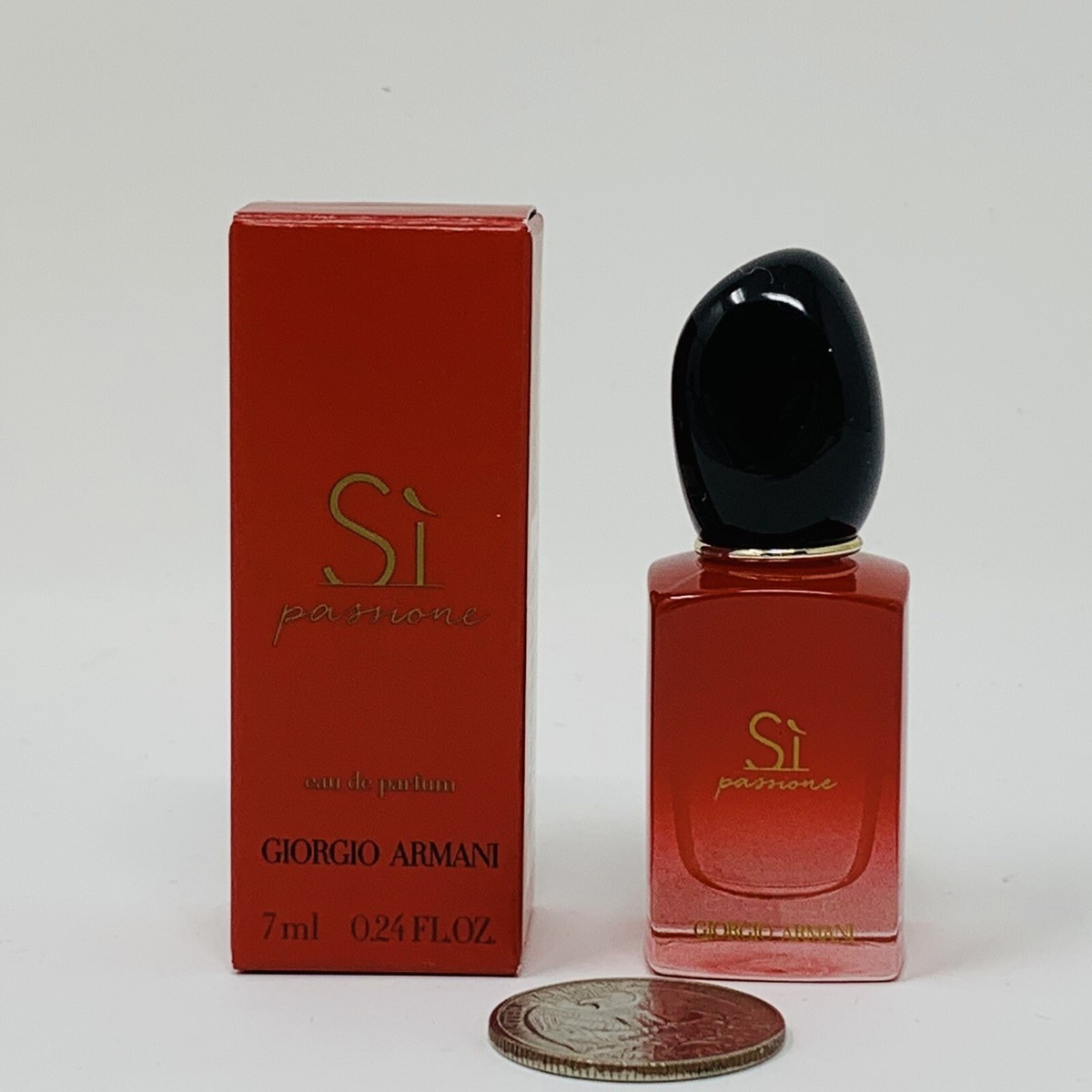 GIORGIO ARMANI SÍ PASSIONE EDP Women's Perfume Mini 0.24oz/7ml