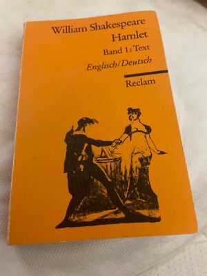 Hamlet, Band 1: Text, Englisch/Deutsch - William Shakespeare - Reclam