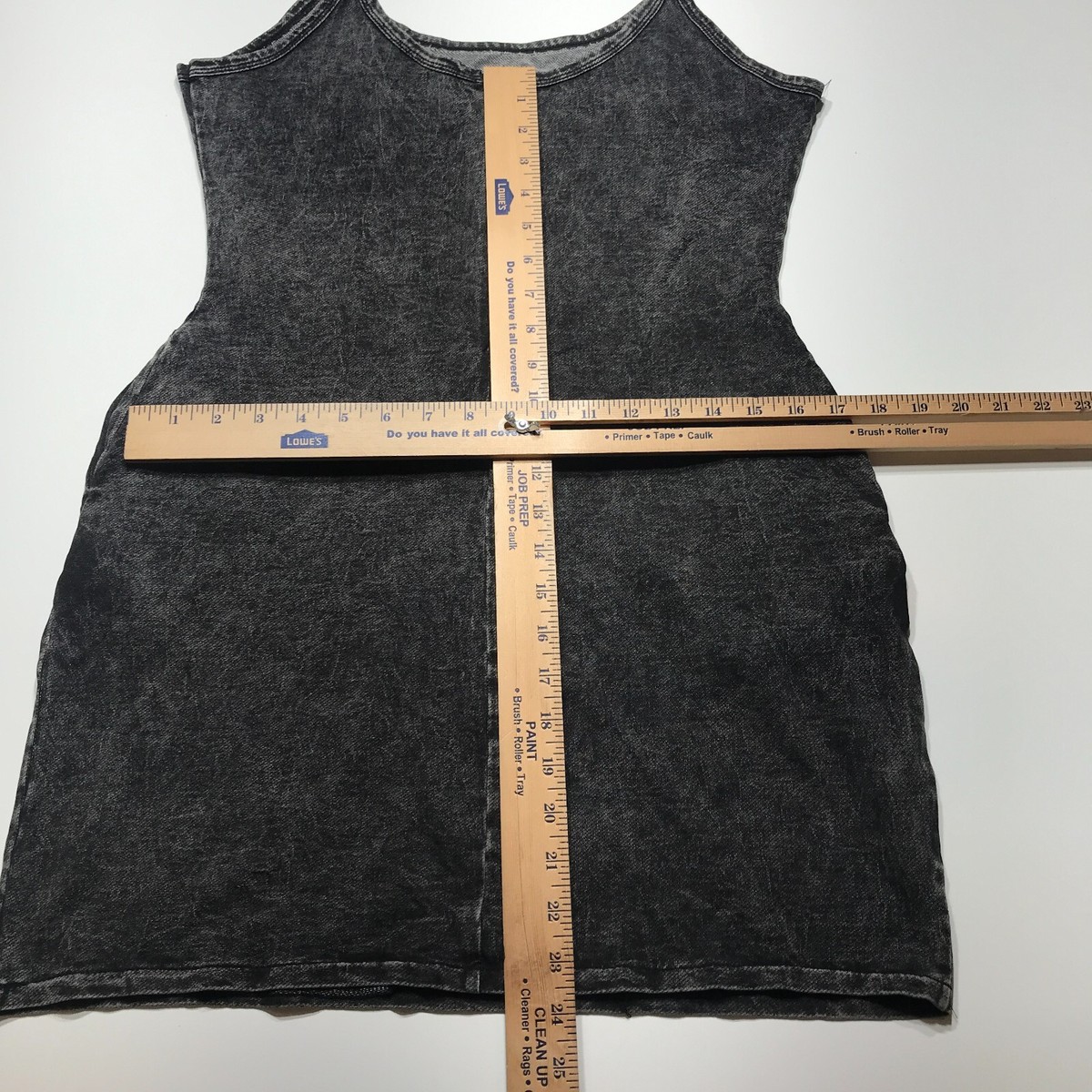 ChicMe Dress Womens Size Large Queen Gray Denim Stretch Bodycon Sleeveless  | eBay