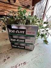 Spalding Top Flite XL Extra Long Regular Trajectory 9 Golf Balls 1994 New