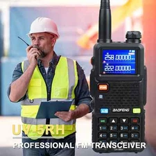 For Baofeng UV-5RH Tri-band Walkie Talkie Fast Copy One Channel 7W 999Ch Radio