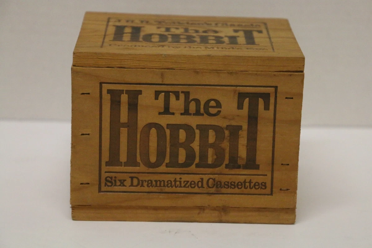 VINTAGE THE HOBBIT 1979 J.R.R TOLKIENS CLASSIC. WOODEN BOX WITH TAPES. |  eBay