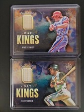 2021 Panini Diamond Kings, Bat Kings- Mike Schmidt, Barry Larkin. (BOTH MINT).
