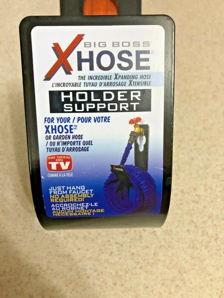 Soporte de manguera de gancho de espiga para manguera de jardín Foto 2 de 4