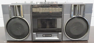 Hitachi TRK-6820H AM/FM Stereo Radio Cassette Recorder Boom Box