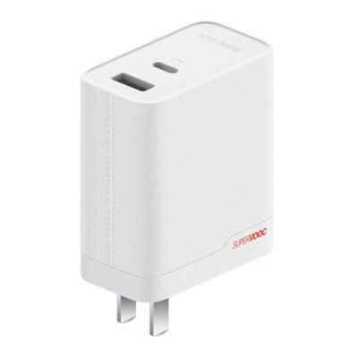 Original OnePlus SUPERVOOC 120W Dual Ports Power Adapter GaN Fast