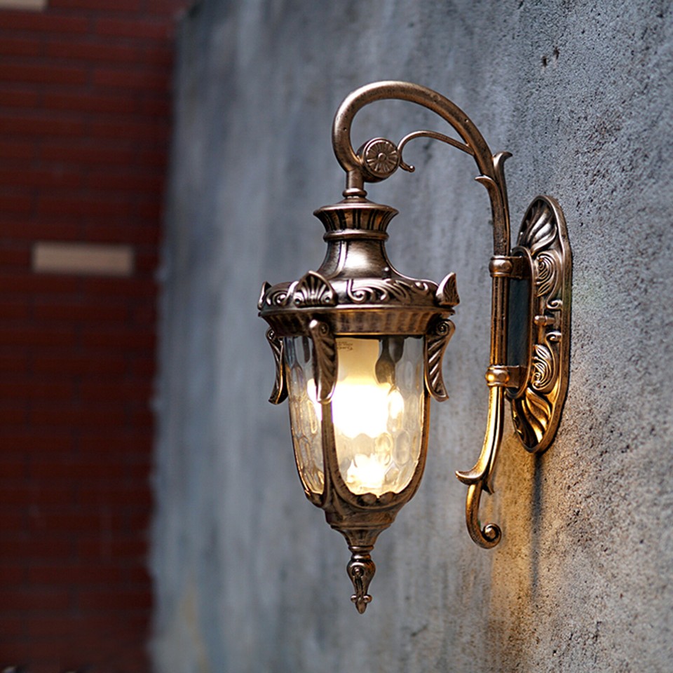 Outdoor Wall Light Fixtures Exterior Wall Lantern Waterproof Sconce